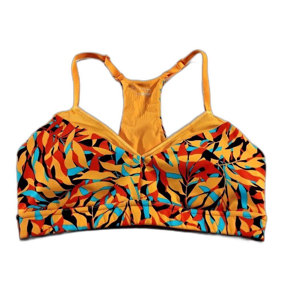 OFFLINE By Aerie Goals Mesh V-Neck Sports Bra Size Small